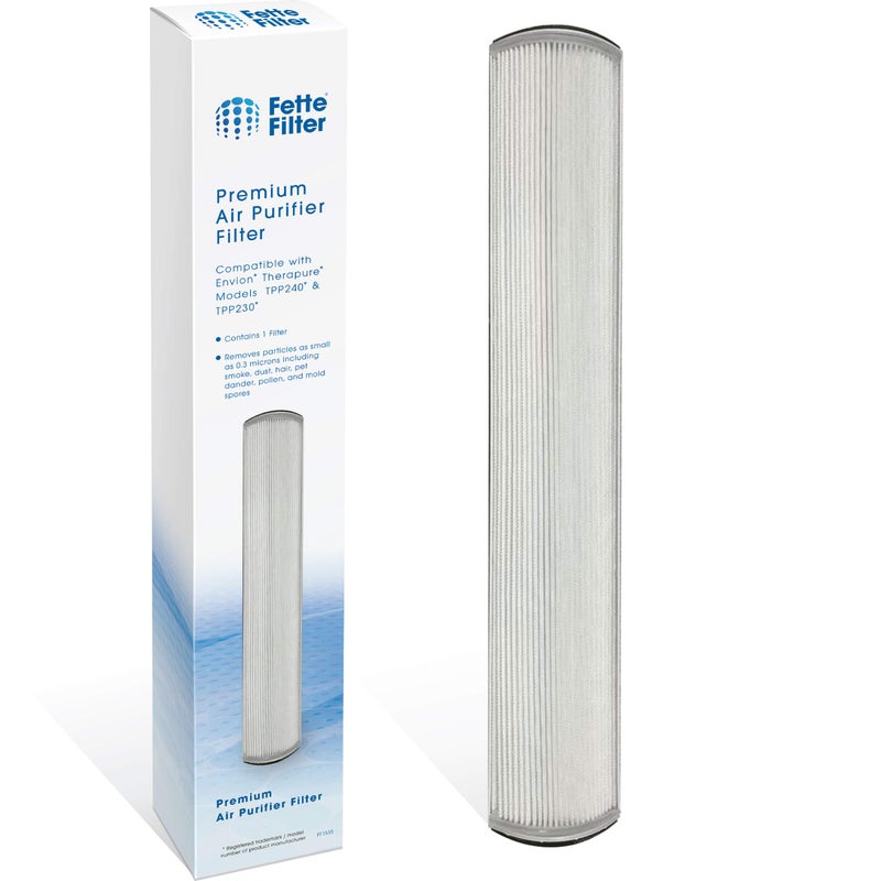 Fette Filter - Premium H13True Hepa Filter Compatible with Envion Therapure TPP230 TPP230H TPP240 TPP240D Air Purifiers Compare to Part # TPP240F - Pack of 1 - Image 1